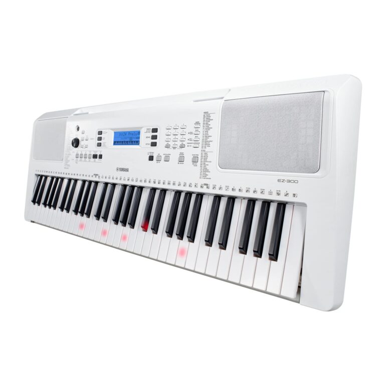 Yamaha EZ300 61-Key Portable Keyboard with Lighted Keys (Power Adapter sold separately) - Image 4