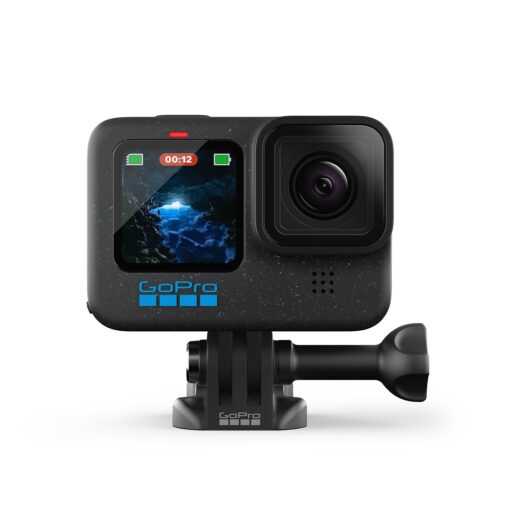 GoPro HERO12 Black - Waterproof Action Camera with 5.3K60 Ultra HD Video, 27MP Photos, HDR, 1/1.9" Image Sensor, Live Streaming, Webcam, Stabilization - Image 8