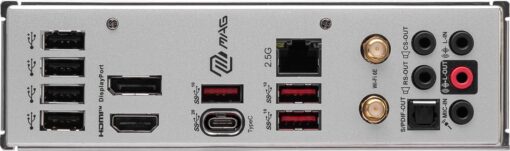 MSI MAG B760M Mortar WiFi II Gaming Motherboard (Supports 12th/13th/14th Gen Intel Processors, LGA 1700, DDR5, PCIe 5.0, M.2, 2.5Gbps LAN, USB 3.2 Gen2, HDMI/DP, Wi-Fi 6E, Bluetooth 5.3, mATX) - Image 3