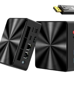 Mini PC, 13th Twin Lake N150 (Beat N100/N95, up to 3.6GHz), 16GB DDR4 RAM 512GB M.2 SSD Dual LAN, Mini Desktop Computers Windows 11, 4K Triple Display, Type-C/WiFi 6/BT5.2/Micro PC for Home Office