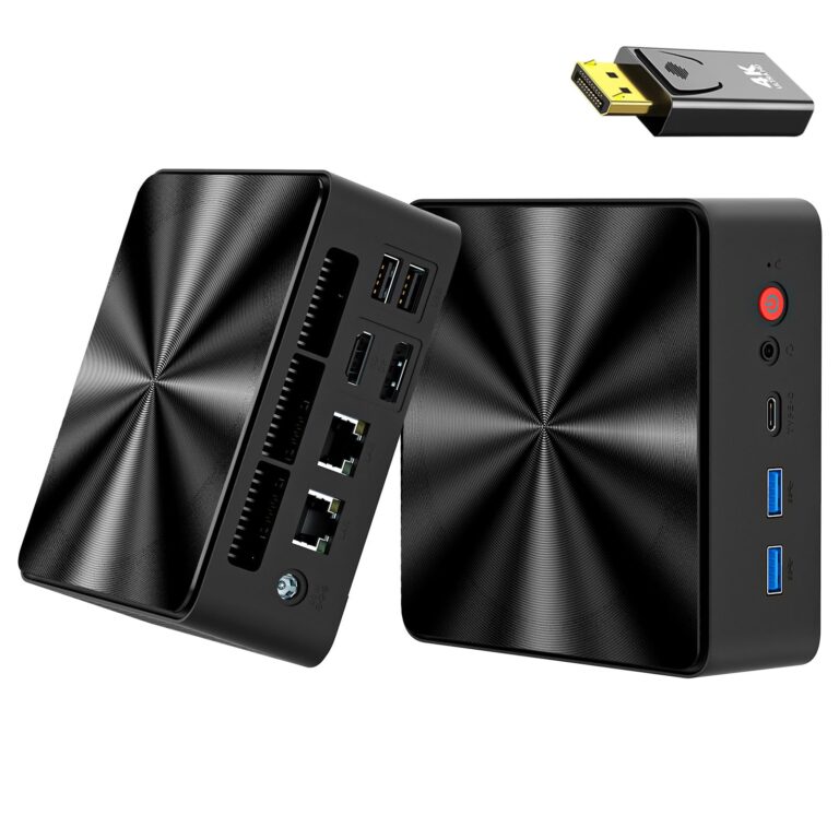 Mini PC, 13th Twin Lake N150 (Beat N100/N95, up to 3.6GHz), 16GB DDR4 RAM 512GB M.2 SSD Dual LAN, Mini Desktop Computers Windows 11, 4K Triple Display, Type-C/WiFi 6/BT5.2/Micro PC for Home Office