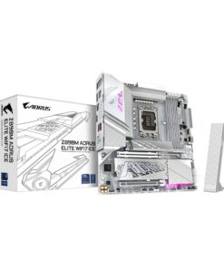 GIGABYTE Z890M AORUS Elite WIFI7 ICE Ultra Core (Series 2) LGA 1851, ATX, DDR5, 3X M.2, PCIe 5.0, Thunderbolt 4, WIFI7, 2.5GbE LAN, EZ-Latch