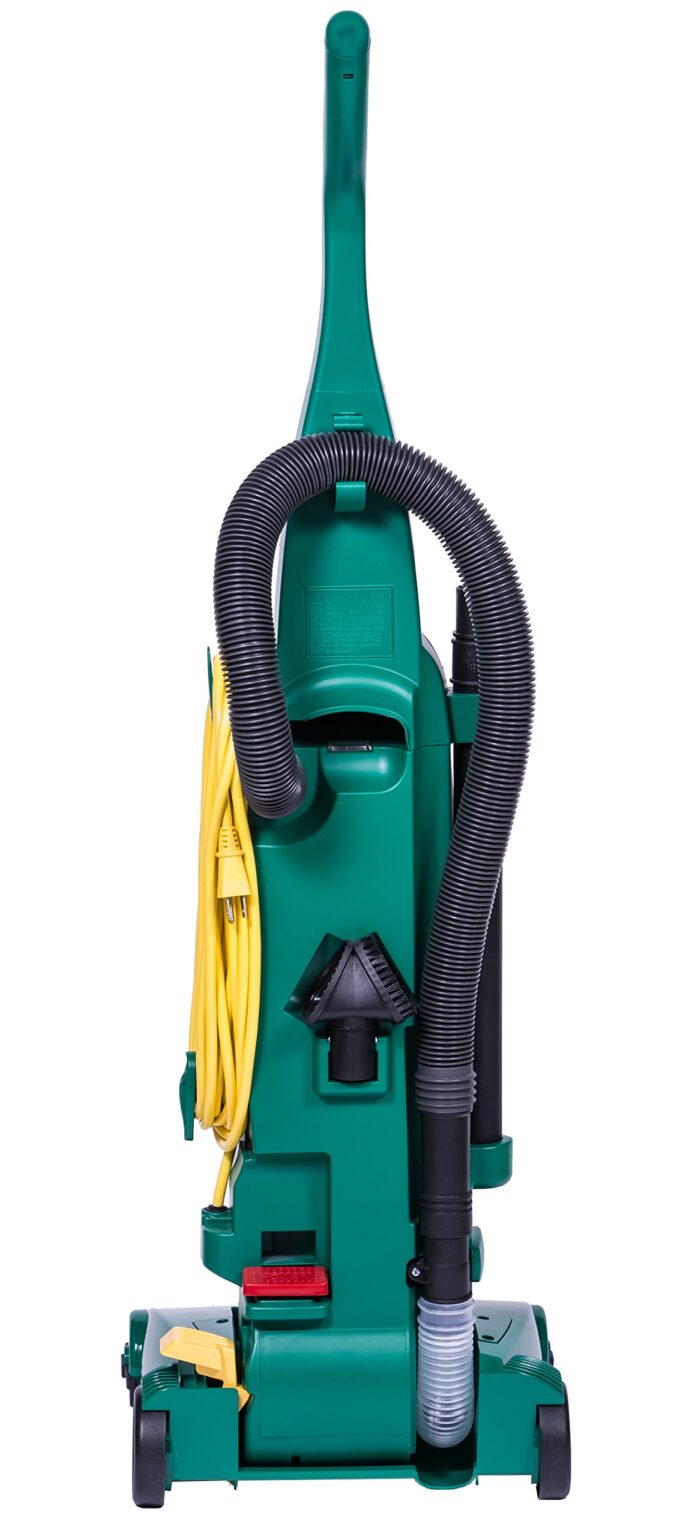 BISSELL BigGreen BGU1937T 13.5" Pro Cup Bagless Upright Vacuum with On-board Tools, 44" Height, 13.5" Wide, 13.2" Length, Polypropylene, 2 fl. oz. Capacity, Green - Image 6