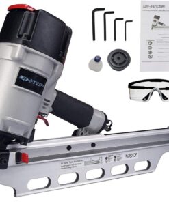 BHTOP 9021NS Framing Nailer 21 Degree 3-1/2" with Depth Adjustment Professional Air Nail Gun