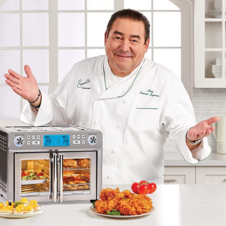 Emeril Lagasse Dual Zone 360 Air Fryer Oven Combo with French Door, 25 QT Extra Large, Cook Two Foods in Different Ways, Up to 60% Faster from Frozen to Finish - Image 8