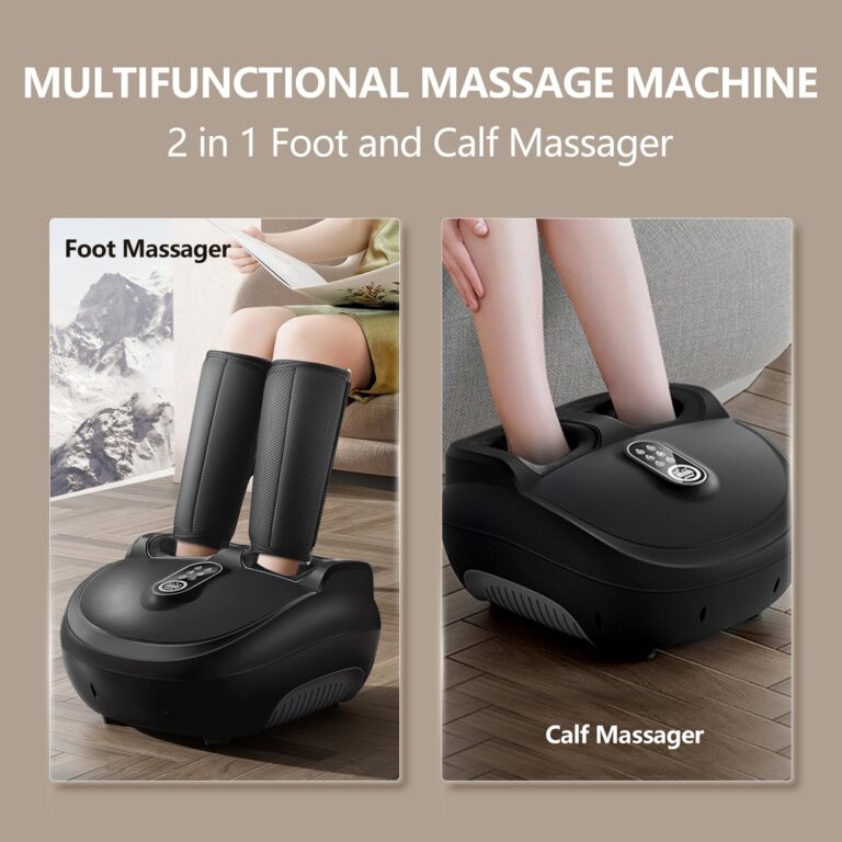COMFYTHERA Shiatsu Foot and Leg Massager with Heat, Calf Massager, Deep Kneading Therapy Foot Massager for Plantar Fasciitis Relief, Gifts for Mom, Dad, Women and Men - Image 3