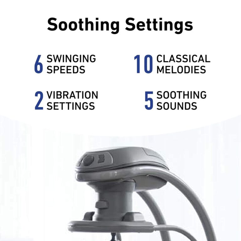 Graco DuetSoothe Swing and Rocker with Removable Swing Seat and 6 Swinging Speeds for Toddler Swing Seat and Swing Chair - Image 5