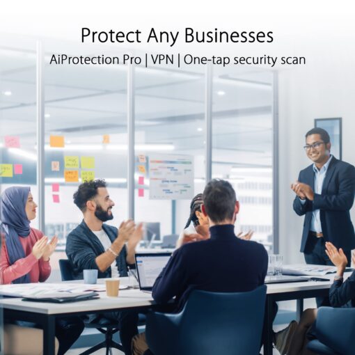 ASUS ExpertWiFi EBR63 AX3000 WiFi 6 Business Router - Custom Guest Portal & SDN, Easy Setup & Remote Management, Scalable with ExpertWiFi AIMesh, Free Commercial-Grade Security, VPN, VLAN - Image 5
