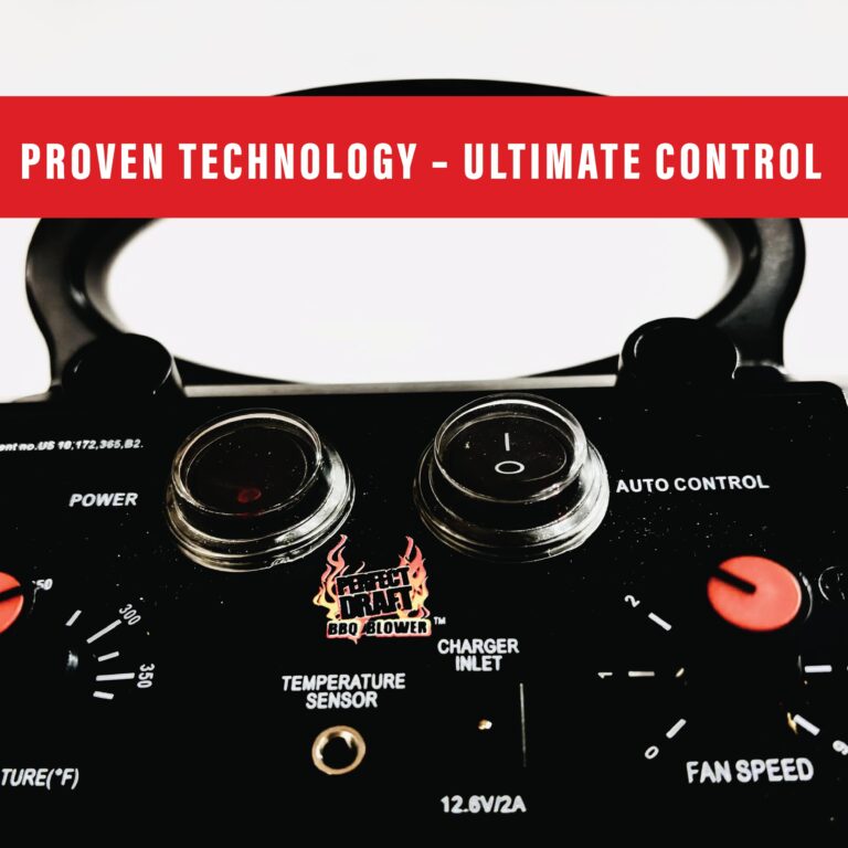 Perfect Draft BBQ Blower 4.0 for Offset Smoker Grill - Designed in Texas, Patented in the USA - Battery Powered BBQ Fan for Outdoor Barbecue - Image 7