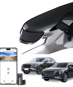 Mangoal Front 4K & Rear 1080p Dash Cam for Mazda CX5 2019-2025 & CX-9 2020-2025 2.5S Select Preferred Carbon Edition Plus Turbo Signature Touring Signature Grand Touring Sport, WiFi & App, 128GB Card