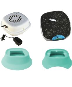 Purrified Air Product Group B - Air Filter Bundle for Pet Owners with Booda Dome Litter Box - Includes Air Purifier, Extra Filter Media Cartridge, Dome Adapter - Quick Odor Elimination - AC Adapter