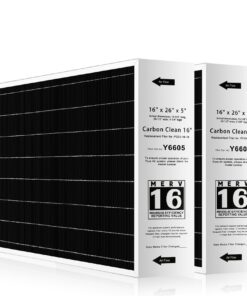 Askfish Y6605 16x26x5 MERV16 Replacement Filter - Y6605 Filter 2 Pack - Compatible with PureAir PCO3-16-16 Air Purifier Purification System (2 Pack) (2)