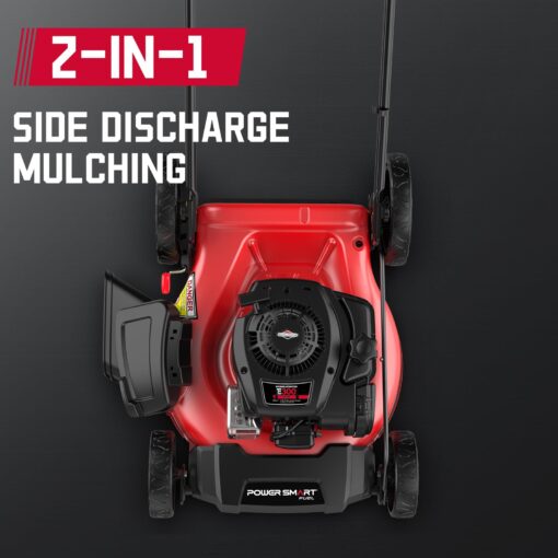 PowerSmart 21" 2-in-1 Push Lawn Mower, 125cc Engine, Adjustable Cutting Height, Lightweight, Easy Assembly - Image 6