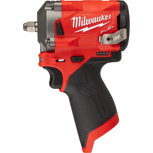 Milwaukee M12 FIW38-0 4933464612 Impact Wrench, 12V Li-Ion, 3/8, Square – M12FIW38-0, 12 V, Black/Red - Image 2