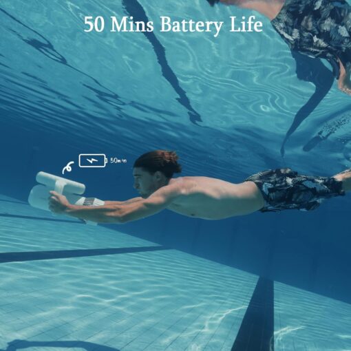 sublue Hagul Underwater Scooter 50 Minutes 2 Gear Speed Switch 50 Minutes15M Waterproof Water Sports Swimming Pool for Kids (Hagul) - Image 6