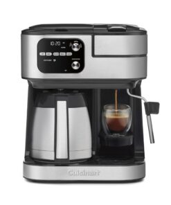 Cuisinart Coffeemaker, Coffee Center Barista Bar 4-In-1 Coffee Machine, Single-Serve Coffee, Espresso & Nespresso Capsule Compatible, 12-Cup Thermal Carafe, Black, SS-4N1T