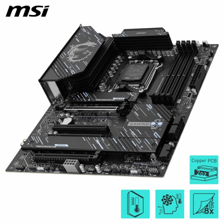 MSI X870 Gaming Plus WiFi Motherboard, ATX - Supports AMD Ryzen 9000/8000 / 7000 Processors, AM5-60A SPS VRM, DDR5 Memory Boost 8200+ MT/s (OC), PCIe 5.0 x16 & 4.0 x16, M.2 Gen5, Wi-Fi 7, 5G LAN - Image 5