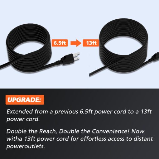 BOMGIE 1.5HP Water Transfer Pump,1200GPH Shallow Jet Well Pump,Extended 13FT Power Cord Portable Sprinkler Booster Pump,Irrigation Lawn Fountain Pool Draining Self Priming Transfer Pumps - Image 5