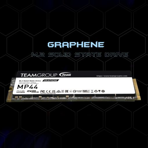 TEAMGROUP MP44 2TB SLC Cache Gen 4x4 M.2 2280 PCIe 4.0 w/ NVMe Laptop & Desktop & NUC & NAS SSD Read/Write Speed Up to 7400 / 6400MB/s TM8FPW002T0C101 - Image 3