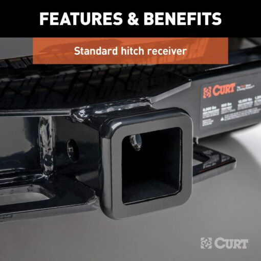CURT 13427 Class 3 Trailer Hitch, 2-Inch Receiver, Fits Select Hyundai Palisade - Image 6