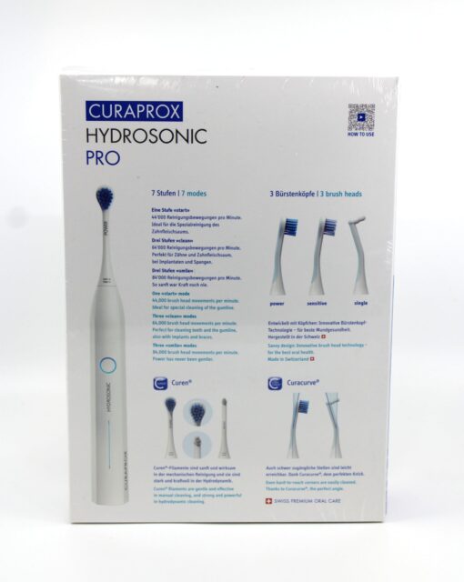 Curaprox Hydrosonic Pro Electric Toothbrush with Charger and Travel Case - Image 4