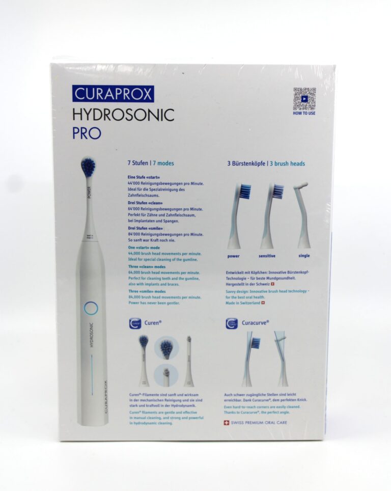 Curaprox Hydrosonic Pro Electric Toothbrush with Charger and Travel Case - Image 4