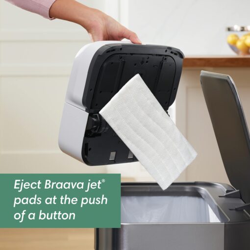 iRobot Braava Jet M6 (6110) Ultimate Robot Mop and m Series Washable Wet Mopping Pads, (2-Pack) - Image 7