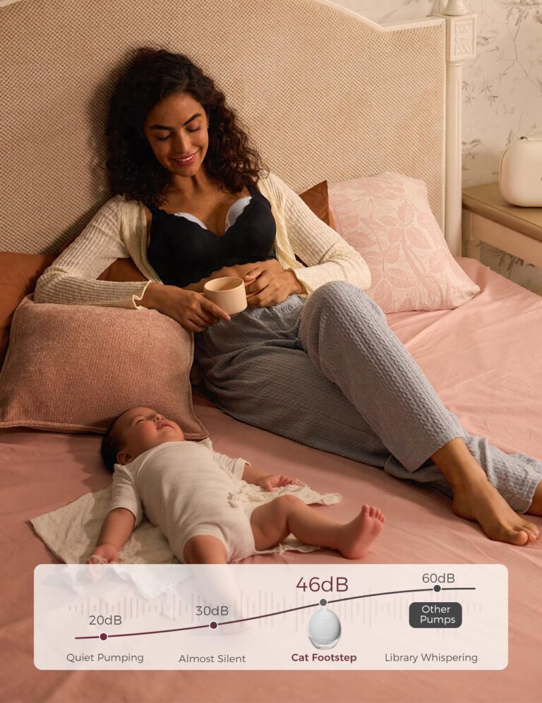 Momcozy Breast Pump Hands Free Upgraded Mobile Flow | M9, App Discreet Control with Personalized Multi-Modes & 15 Levels, Wearable Breast Pump 24mm - Image 2