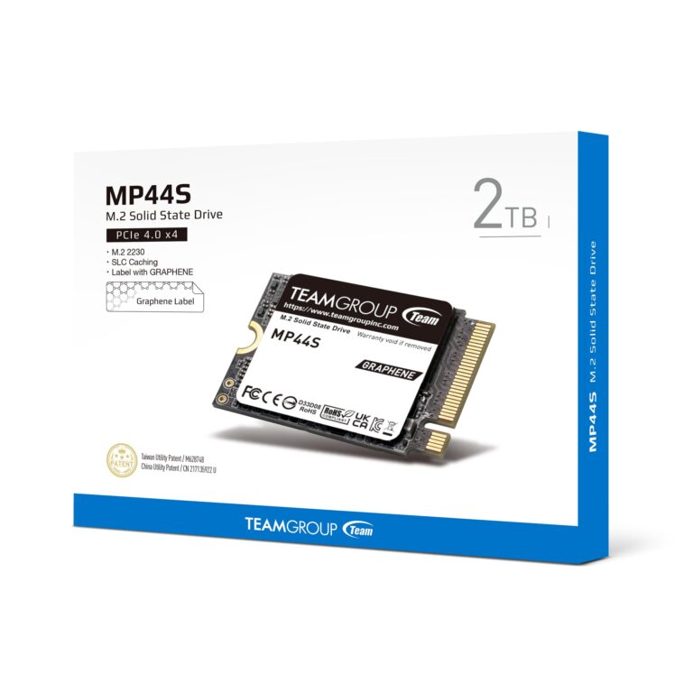 TEAMGROUP MP44S SSD 2TB SLC Cache Gen 4x4 M.2 2230 PCIe 4.0 NVMe Steam Deck ASUS ROG Ally Mini PCs R/W Speed up to 5000/3500 MB/s TM5FF3002T0C101 - Image 2