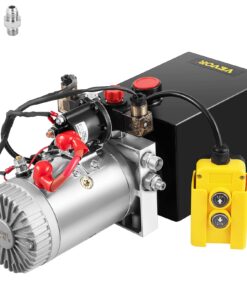 Vevor Hydraulic Pump 4 Quart Double Acting for Dump Trailer Car Lifting