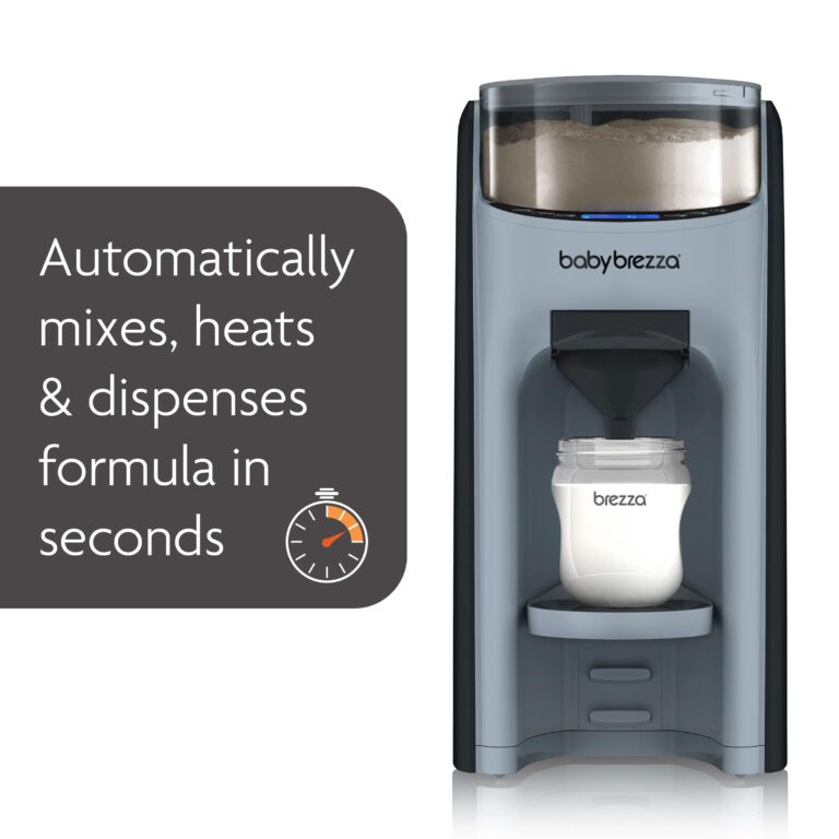 Baby Brezza New and Improved Formula Pro Advanced Formula Dispenser Machine - Automatically Mix a Warm Formula Bottle Instantly - Easily Make Bottle with Automatic Powder Blending, Slate - Image 7