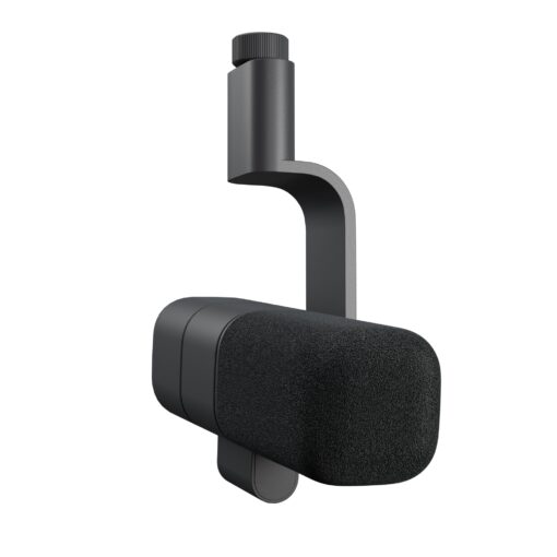 Logitech G Yeti Studio Active Dynamic XLR Broadcast Microphone for Gaming, ClearAmp Active Preamp, Dual-Diaphragm Capsule, Internal Shockmount - Black