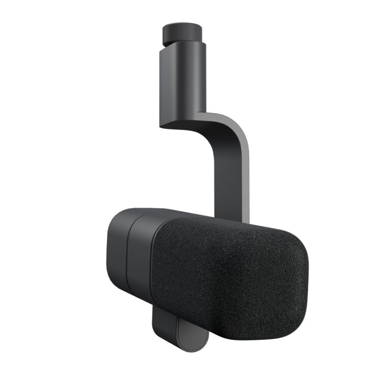 Logitech G Yeti Studio Active Dynamic XLR Broadcast Microphone for Gaming, ClearAmp Active Preamp, Dual-Diaphragm Capsule, Internal Shockmount - Black