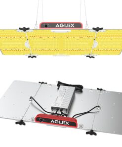 AGLEX K4000 LED Grow Light, 2024 Upgraded Grow Light with Daisy Chain & Dimmable, Full Spectrum Plant Grow Lights for Hydroponic Indoor Plants Seeding Veg Flower Growing Lamps 5X6 FT Grow Tent