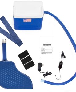 Polar Active Ice 3.0 Cold Therapy Ice Machine System with Programmable Timer, Foot Therapy Compression Pad, Lightweight 9 Quart Cooler, Quiet Pump, Strong Cryotherapy Pain Relief Treatment