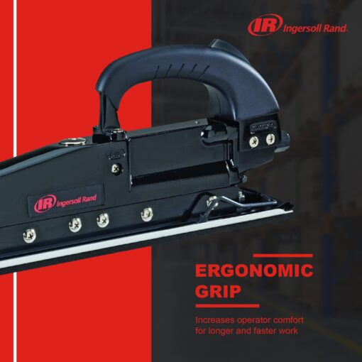 Ingersoll Rand 315G Straight Line Air Sander, Edge Series Pneumatic Tool, Heavy Duty Sanding, Leveling Large Flat Surfaces, Dual Piston Design, Black - Image 3