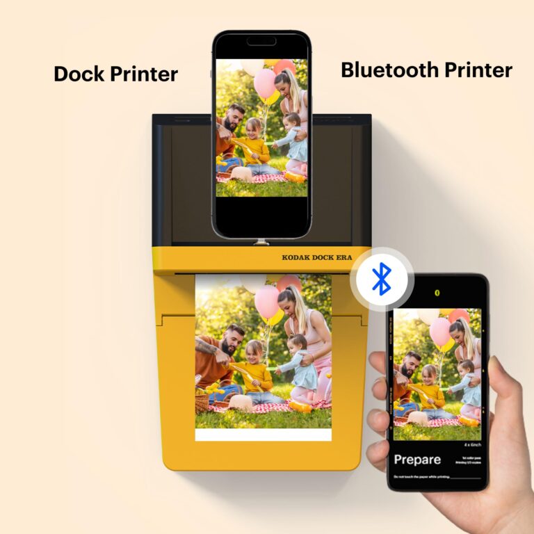 KODAK Dock ERA Plus 4PASS Instant Photo Printer, 4x6 inches, 90 Sheets Bundle - Image 6