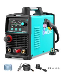 bestarc Plasma Cutter, Pilot Arc [Air Sensor Technology] 110/220V BTC500DP 9th Generation 50Amps Screen Display, Digital Plasma Cutting Machine (BTC500DP 9GEN 110/220V)