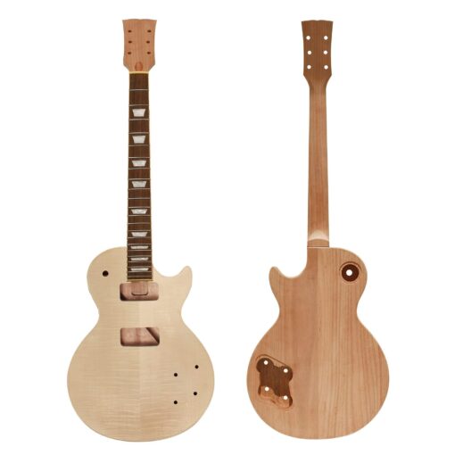Batking DIY Guitar Kits With P90 Pickup, Build Your Own Unfinished Electric Guitars Project Package with All Accessories (P90 Pickup Guitar KIT) - Image 8