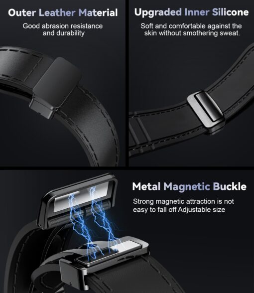 LIGE GPS Military Smart Watch for Men, LED Flashlight/Compass/45 Days Battery/IP68 Waterproof 1.43'' AMOLED Smartwatch, 100+ Sports Modes Fitness Tracker, Rugged Smart Watches for Android iOS - Image 2
