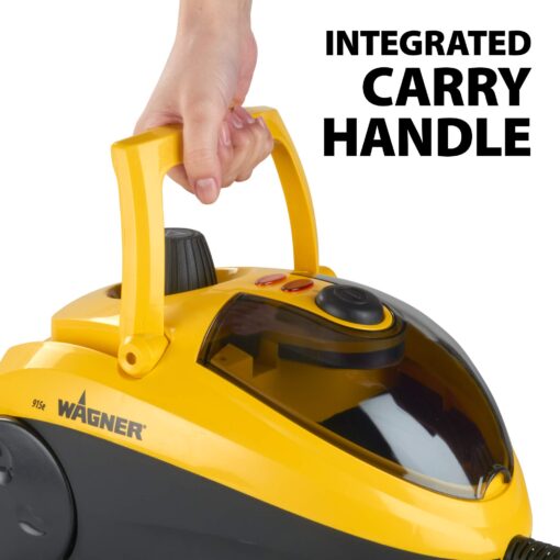 Wagner Spraytech 0282014 915e On-Demand Steam Cleaner & Wallpaper Removal, Multipurpose Power Steamer, 18 Attachments Included (Some Pieces Included in Storage Compartment) For Floor - Image 8