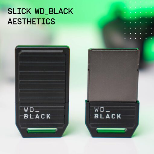 WD_Black 2TB C50 Storage Expansion Card, Officially Licensed for Xbox – Quick Resume, Plug & Play, NVMe SSD Expansion for Xbox Series X|S Gaming Consoles - WDBMPH0020BNC-WCSN - Image 3
