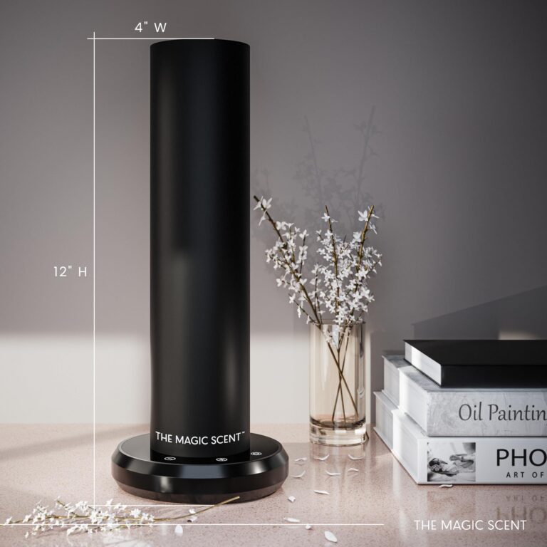 The Magic Scent Bluetooth Diffuser Home & Office - Smart Ultra-Quiet Home & Hotel Diffuser Machine - Waterless Cold-Air Programmable Professional Diffusers for Essential Oils - Aroma Oil Included - Image 8