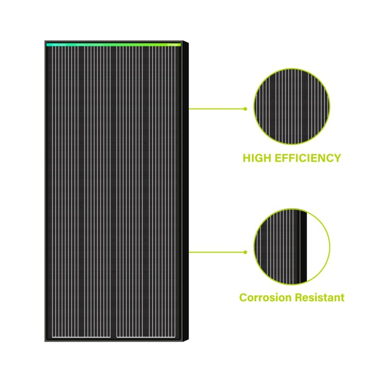 Newpowa PRO 200 Watt 12 Volt Monocrystalline 200W 12V Solar Panel, 9 busbar PV Module, High Efficiency Mono Module RV Marine Boat Off Grid - Image 5