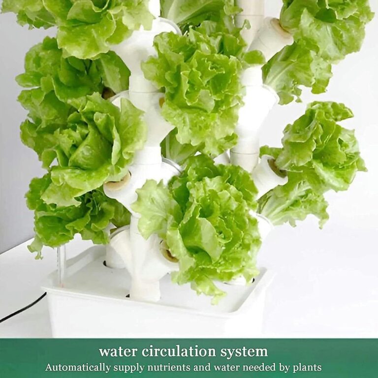 Desktop Growing Stand, Vertical Growing Tower, 2/3/4 Column Hydroponic Growing Kit, Hydroponic Tower Growing System, DIY Soilless Garden Tower, Gift for Gardening Enthusiasts 3columns - Image 2