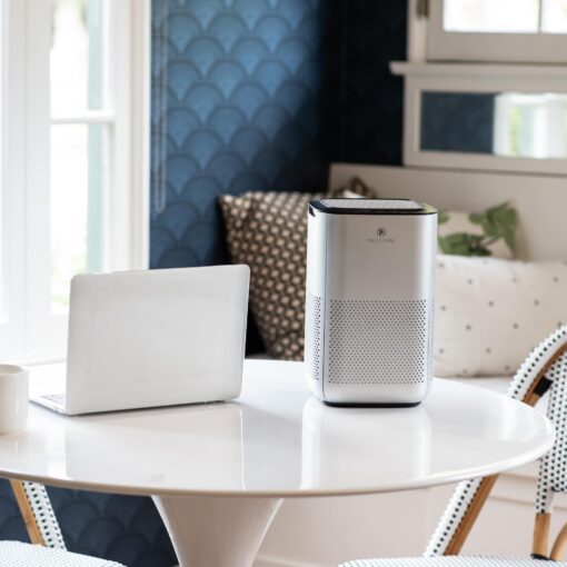 Medify MA-15 Air Purifier with True HEPA H13 Filter | 585 ft² Coverage in 1hr for Allergens, Smoke, Wildfires, Dust, Odors, Pollen, Pet Dander | Removal to 0.1 Microns | Silver, 2-Pack - Image 2