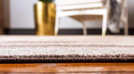 Unique Loom Autumn Collection Area Rug - Wheat (9' x 12' 2" Rectangle, Brown/ Beige) - Image 7