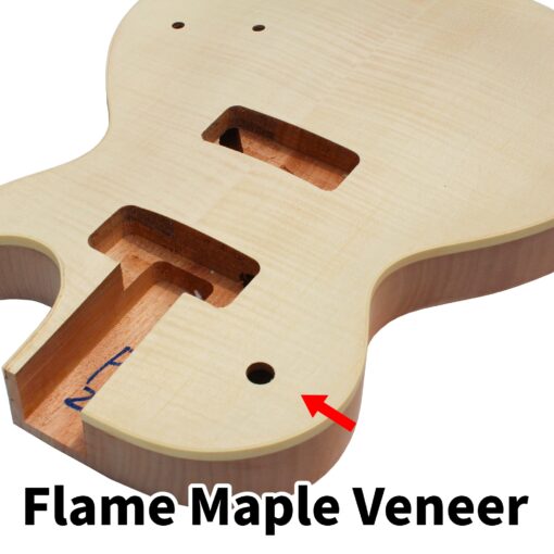 Batking DIY Guitar Kits With P90 Pickup, Build Your Own Unfinished Electric Guitars Project Package with All Accessories (P90 Pickup Guitar KIT) - Image 7