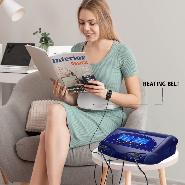 VnioLife Dual Ionic Detox Foot Bath Machine Upgrade Ion Foot Detox Machine Detox Foot Spa Detoxification Machine Digital LCD Display with 2 Arrays 2 Waist Belts - Image 4