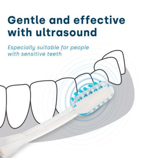 Emmi-dent Special Needs Electric Toothbrush. 100% Ultrasound Cleans Completely Silently, Without Vibrations, Without Brushing. Best for high Sensory Sensitivity (e.g., Autism Spectrum, Painful Gums). - Image 4